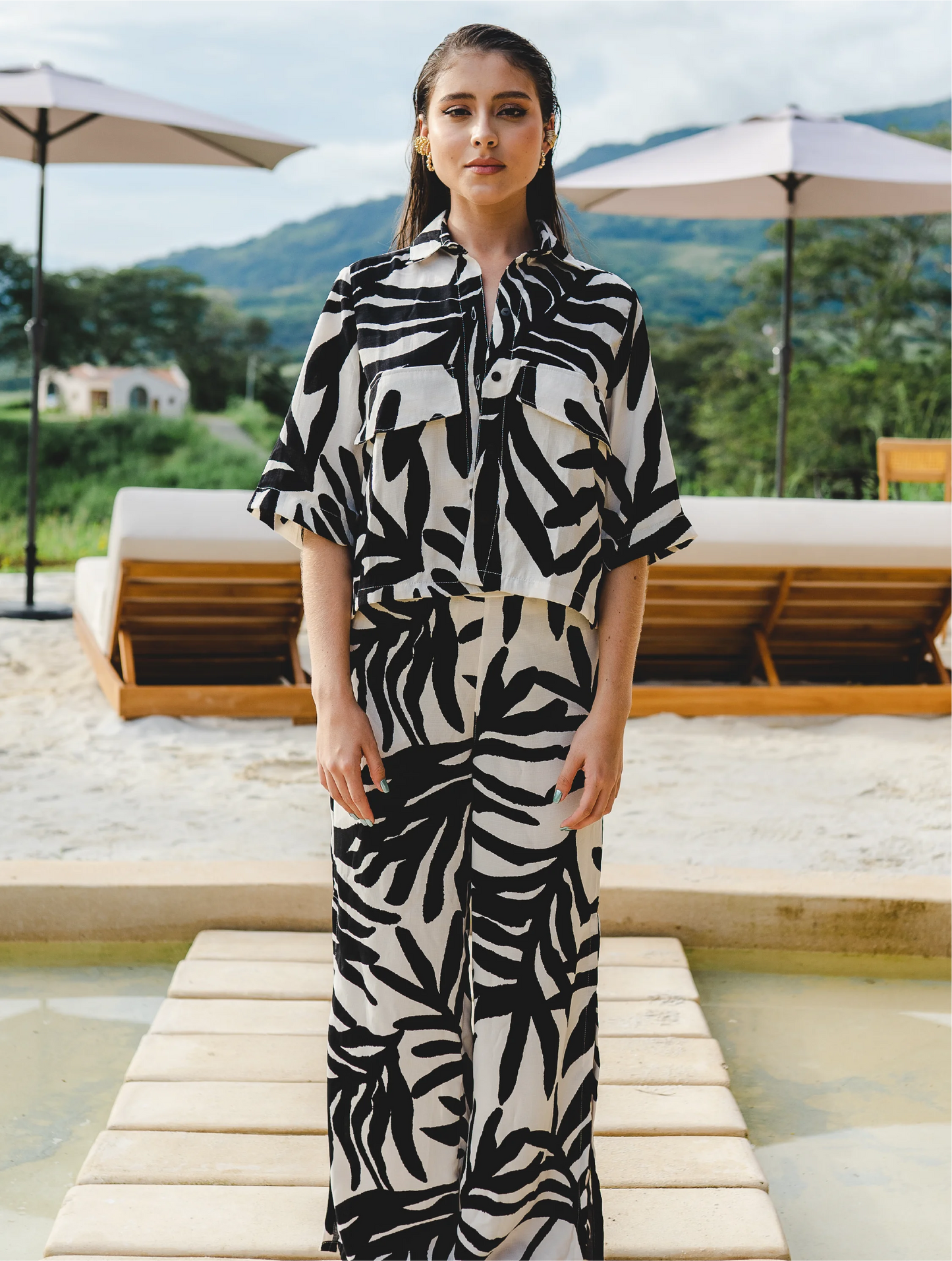 Pantalón oversized estampado Kairo