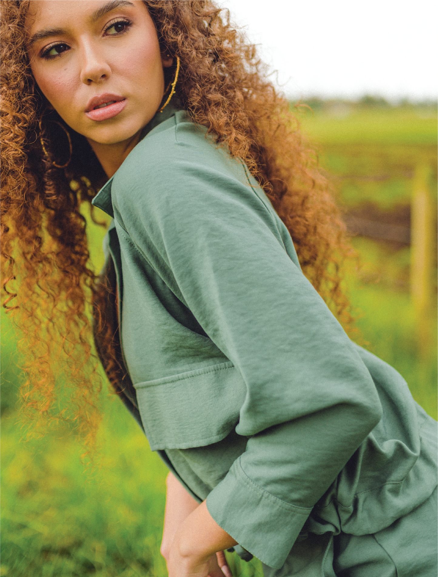 Camisa clásica manga larga bolsillos frontales Montblanc