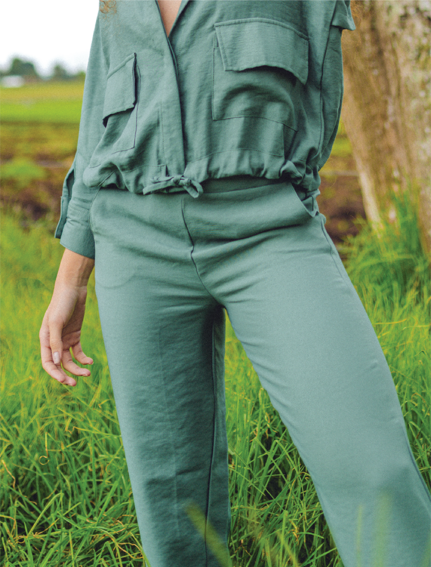 Pantalón clásico ajustado Montblanc