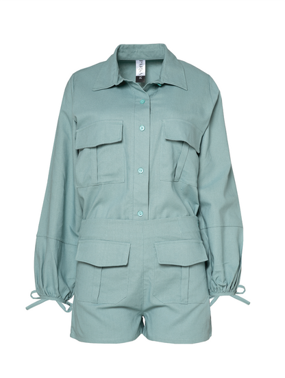 Short ajustado tiro alto Aqua Essence