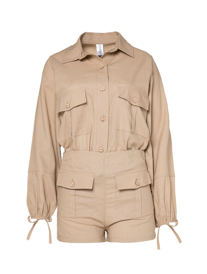 Short ajustado tiro alto Aqua Essence