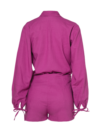 Short ajustado tiro alto Aqua Essence